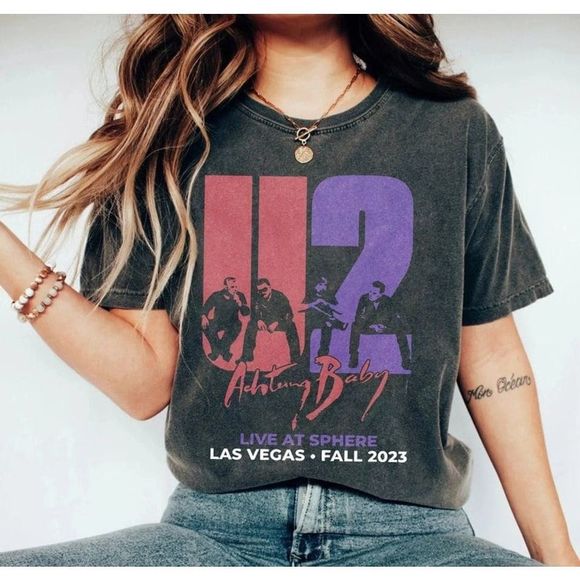Gildan Other - U2 Achtung Baby Live At Sphere Las Vegas Tour 2023 Tshirt